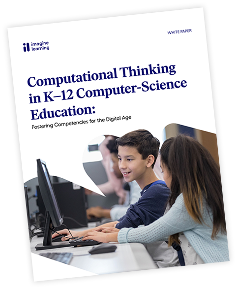 Computational Thinking in K–12 Computer-Science Education White Paper cover page.