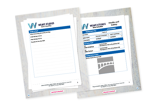 An image showing the inside two page spread of a summative performance task in Twig Science