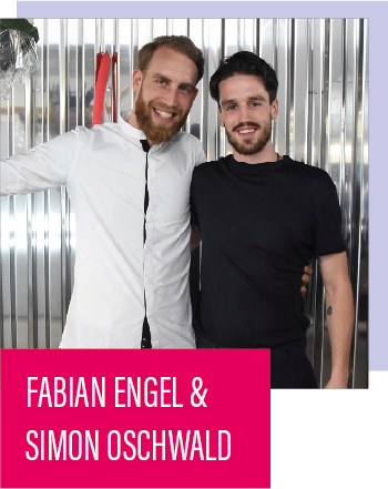 A photo of Fabian Engel and Simon Oschwald