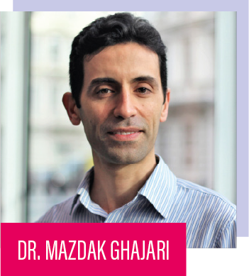 A photo of Dr. Mazdak Ghajari